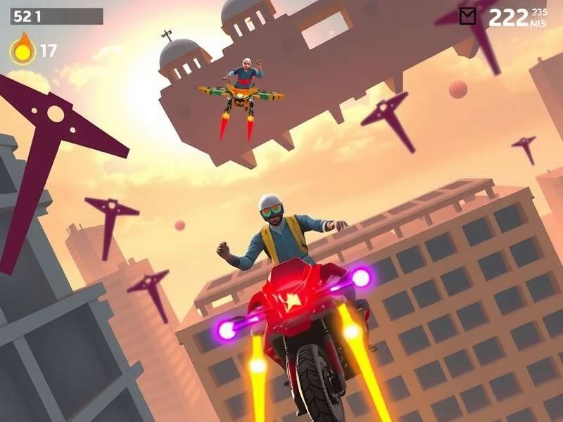 Hyderabad Hover Thrill Seeker gameplay screenshot